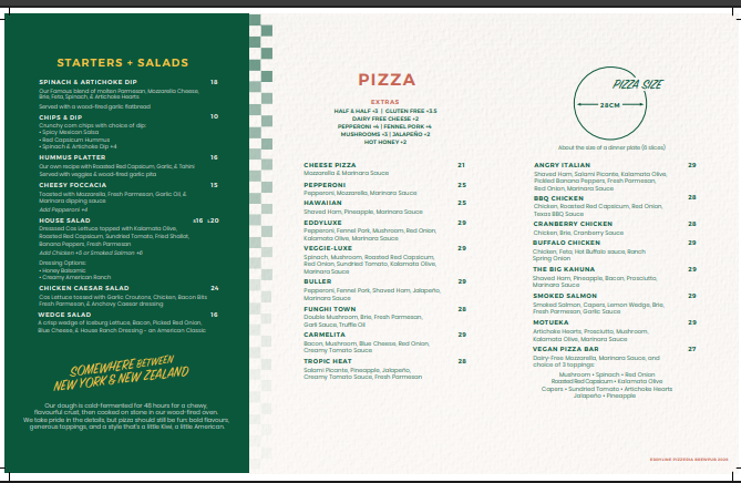 Eddyline Pizzeria & Brewpub