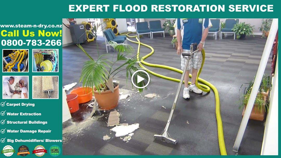 Steam ‘n’ Dry Carpet Flood Restoration Auckland