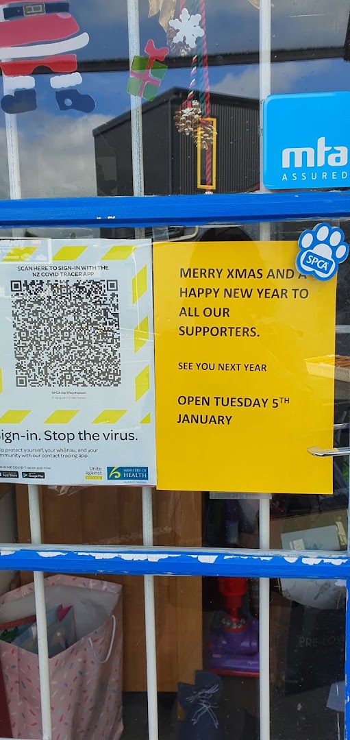 SPCA Op Shop Nelson