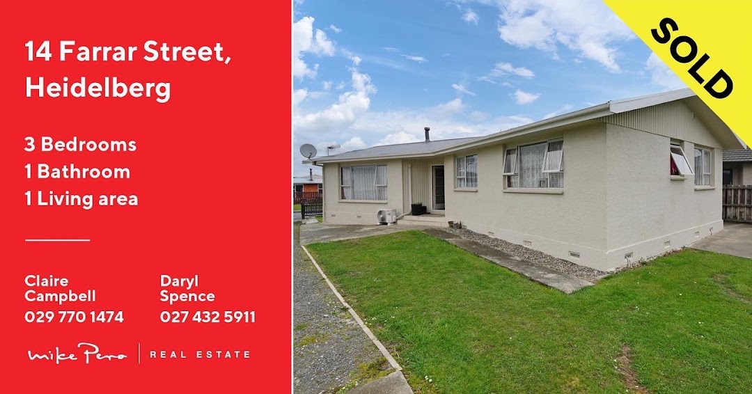 Claire Campbell – Mike Pero Real Estate- Invercargill