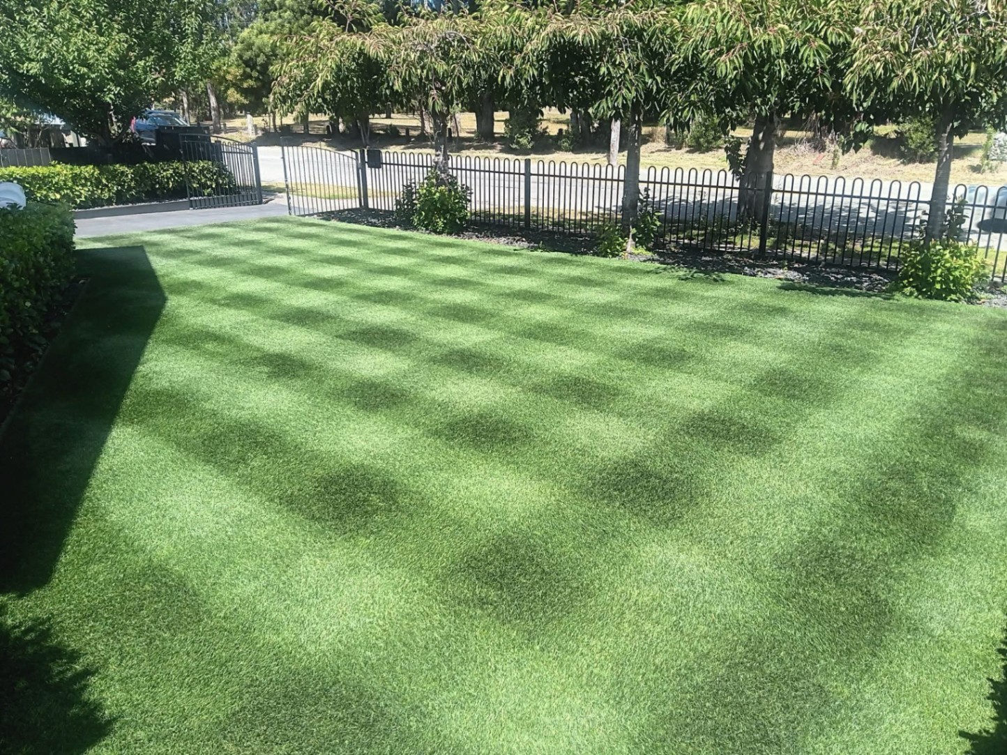 Mesh Master Lawn Mowing