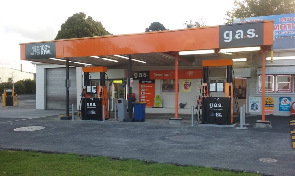 GAS Petrol Service Station